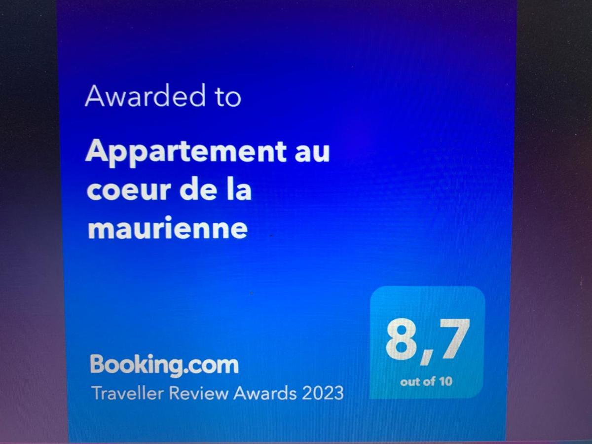 Appartement au coeur de la maurienne Saint-Etienne-de-Cuines Buitenkant foto